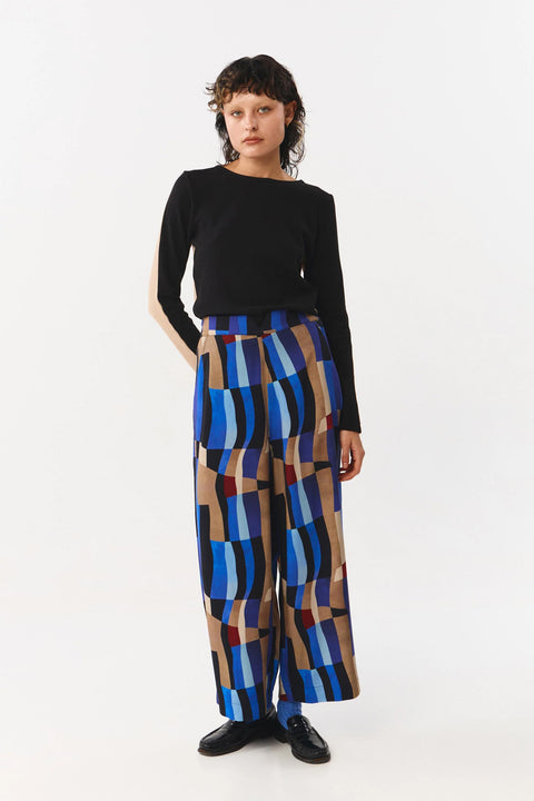Zachte longsleeve - Bicolor Black