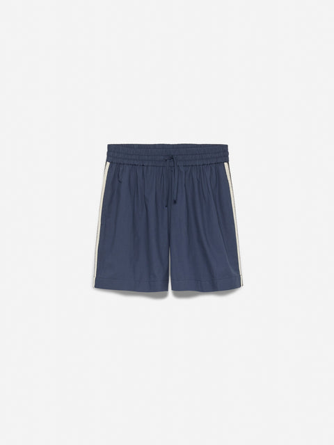 Shorts 'Peony tape' - navy