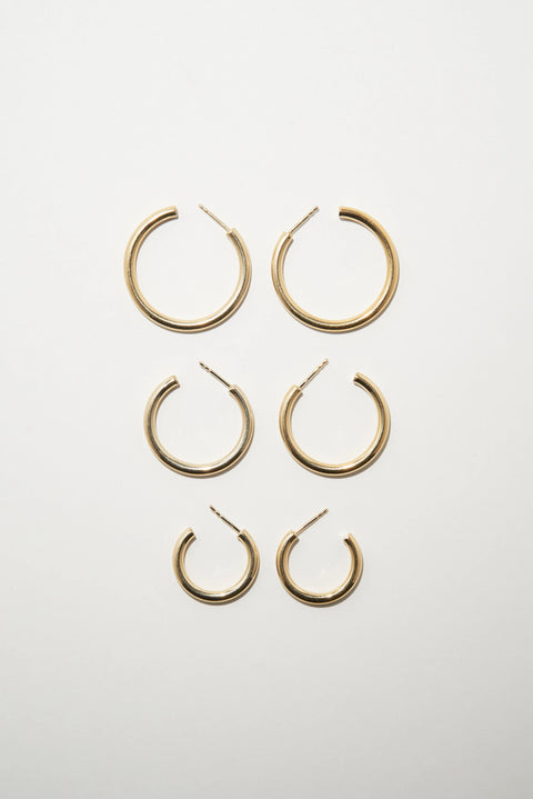 Bold Hoops n°3 (maxi, verguld)