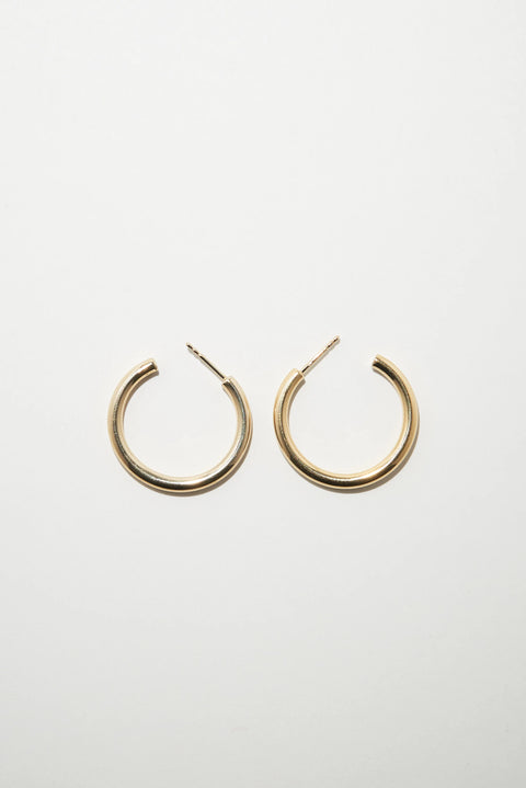 Bold Hoops n°2 (midi, verguld)