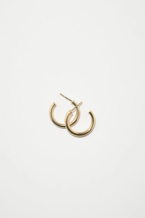 Bold Hoops n°1 (mini, verguld)