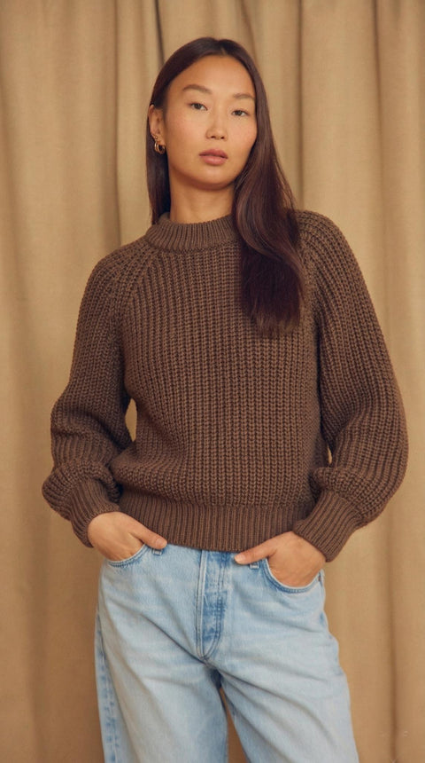 Vegan sweater cocoa