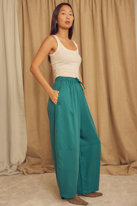 Fine rib tank top ecru