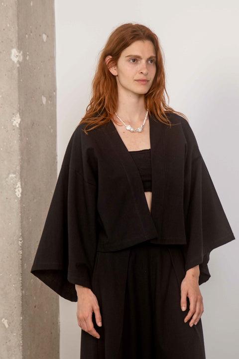 Kimono jacket - black