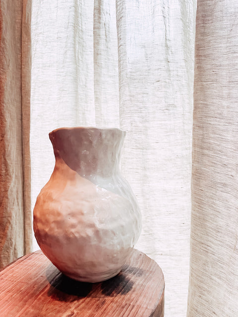 Vaas bol - wit (local pick-up only)