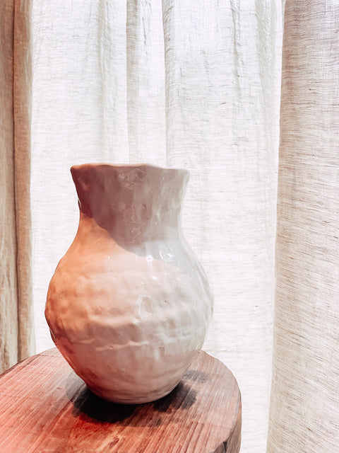 Vaas bol - wit (local pick-up only)