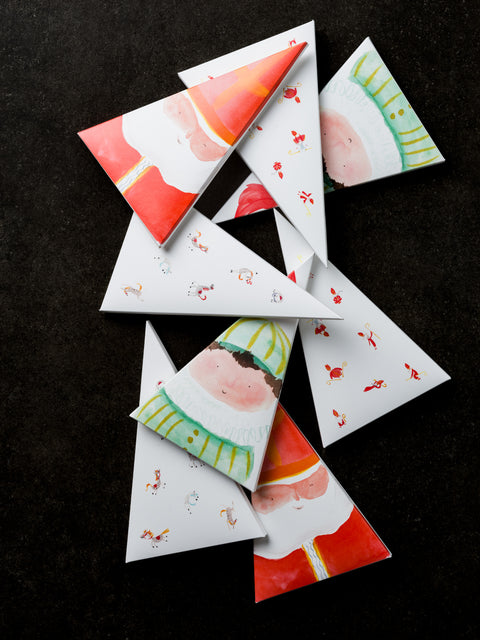 Sintchocolade - melkchocolade & speculaas