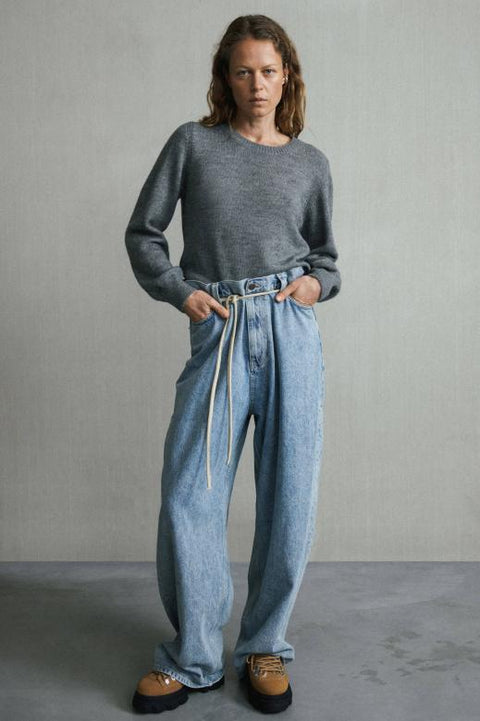Knit 'Dido' - grey melange