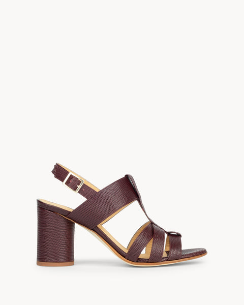Sandaal 'Emma' - bordeaux