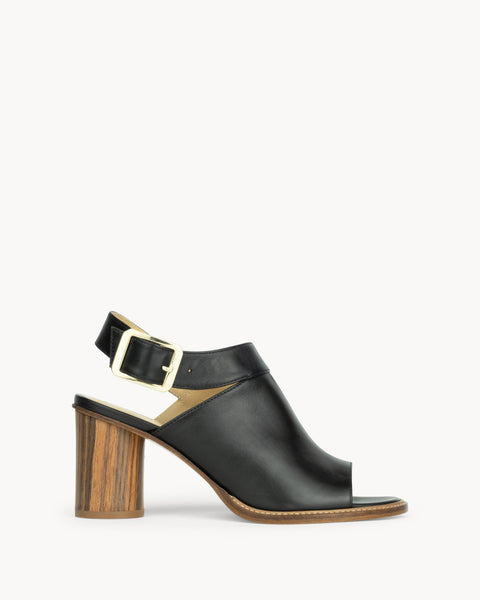 Sandaal 'Eveline' - zwart