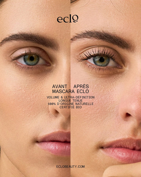 Zwarte mascara