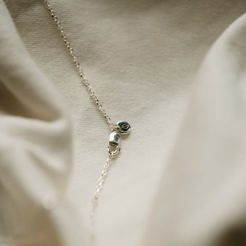 Eenvoudige halsketting - zilver (pre-order)