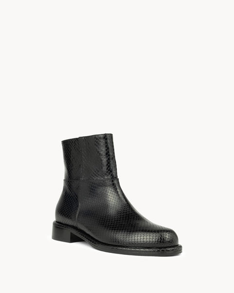 Enkellaars Febe - python black