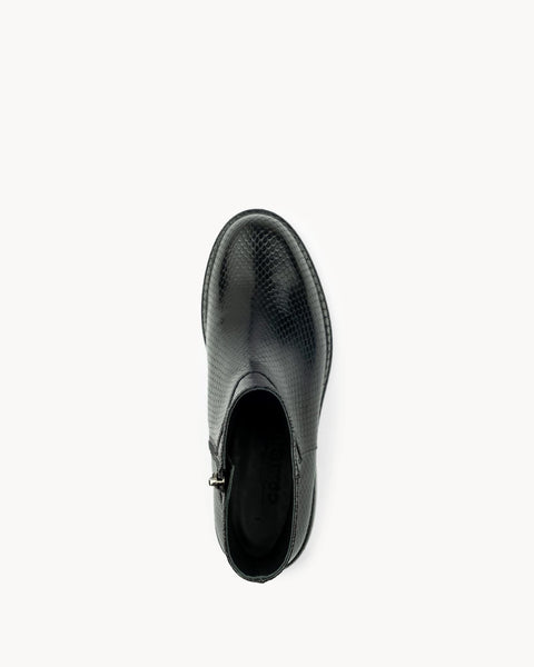 Enkellaars Febe - python black
