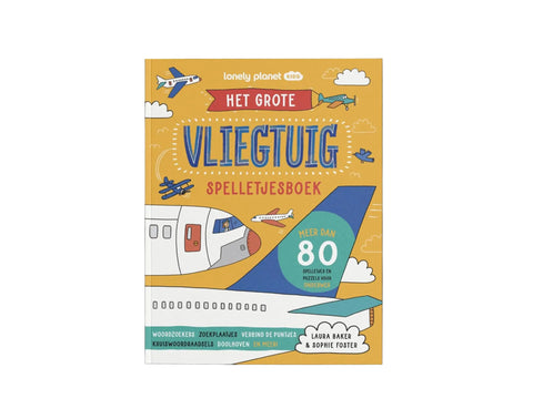 Het grote vliegtuig-spelletjesboek