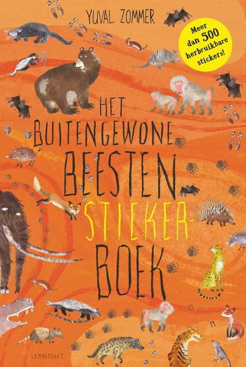 Het buitengewone beesten stickerboek