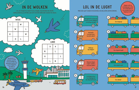 Het grote vliegtuig-spelletjesboek