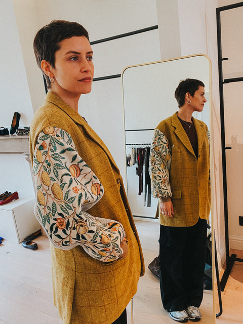 Blazer: pièce unique X (fruity ochre)