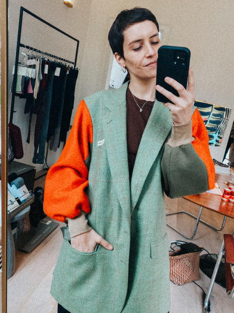 Blazer: pièce unique VIII (orange + green)