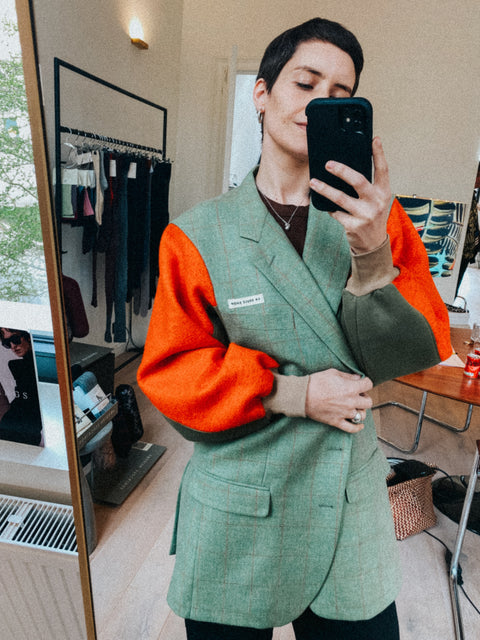 Blazer: pièce unique VIII (orange + green)