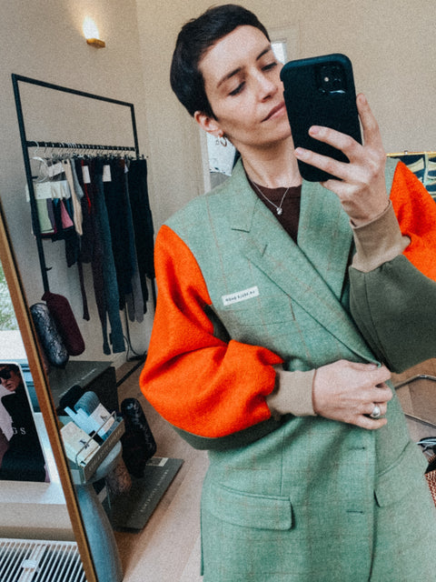 Blazer: pièce unique VIII (orange + green)