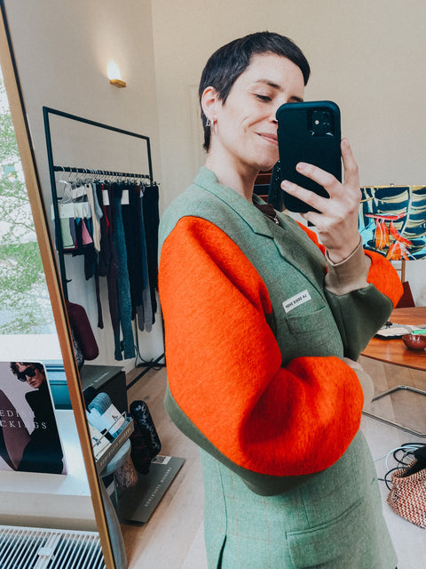 Blazer: pièce unique VIII (orange + green)