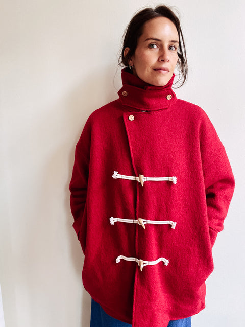 Duffel coat - Red
