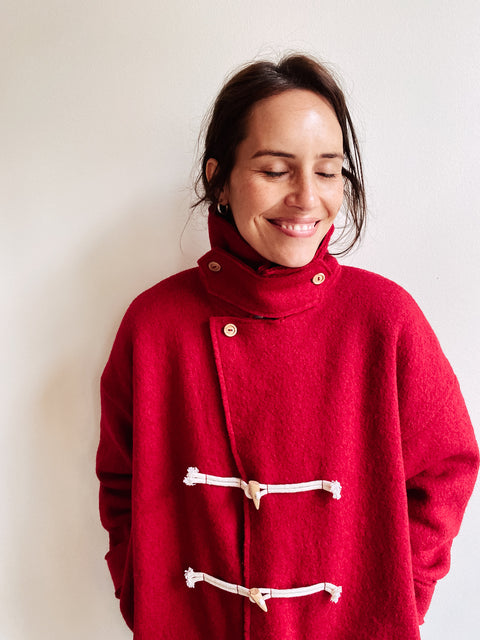 Duffel coat - Red