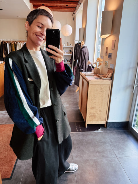 Blazer pièce unique XVII - daim
