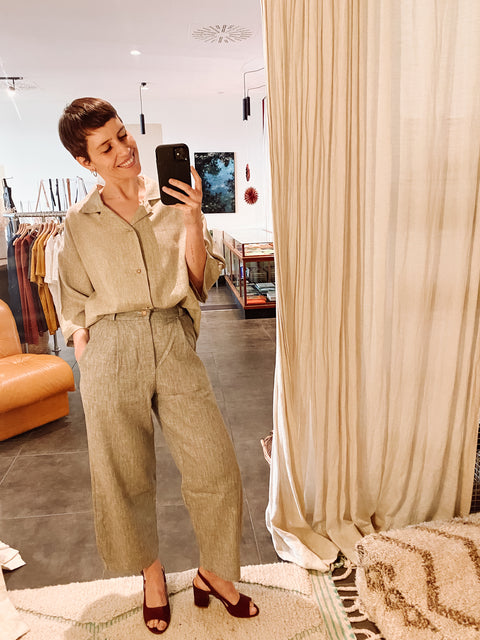 Broek 'O-pants' - olive
