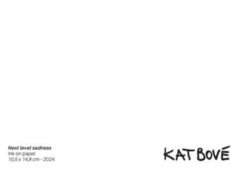 Wenskaart "Next level sadness"