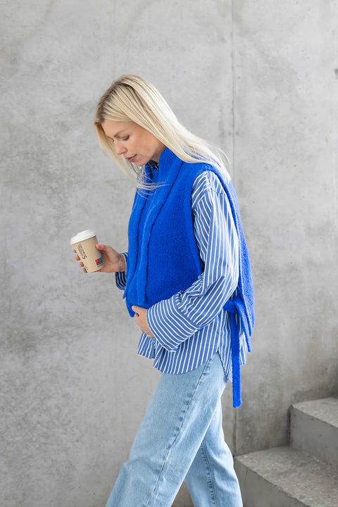 Korte debardeur - Eternal blue