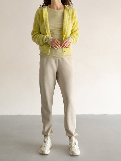 Longsleeve - mellow matcha (100% biokatoen)