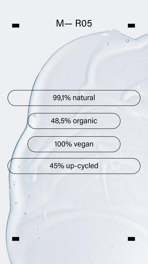 M—0R5 Brightening serum met regenboogalgen (tegen vlekjes)