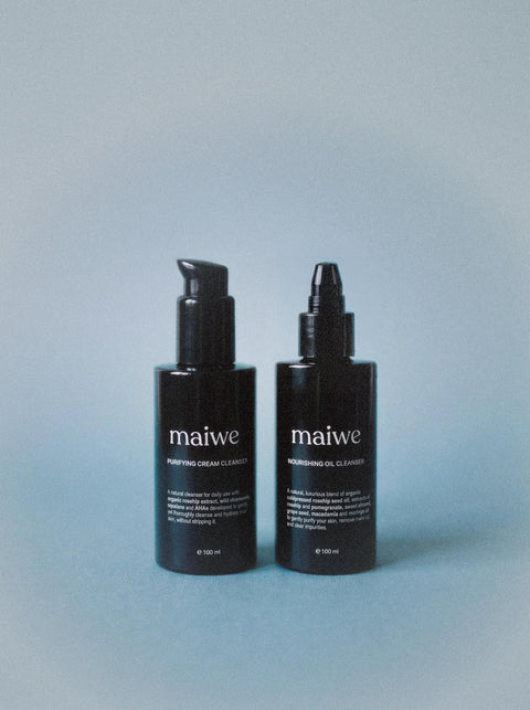 Pauspakket: double cleansing Maiwe = onmisbaar voor een zuivere huid