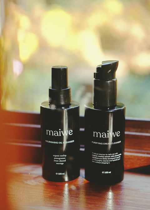 Pauspakket: double cleansing Maiwe = onmisbaar voor een zuivere huid