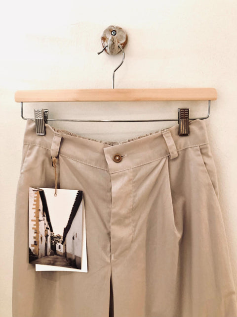 Trousers 'O-pants' organic cotton - sand (limited edition)