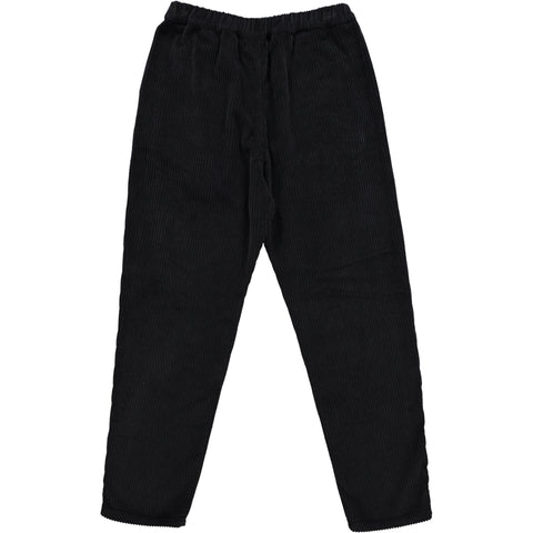 Uniseks broek uit ribfluweel - Pirate Black