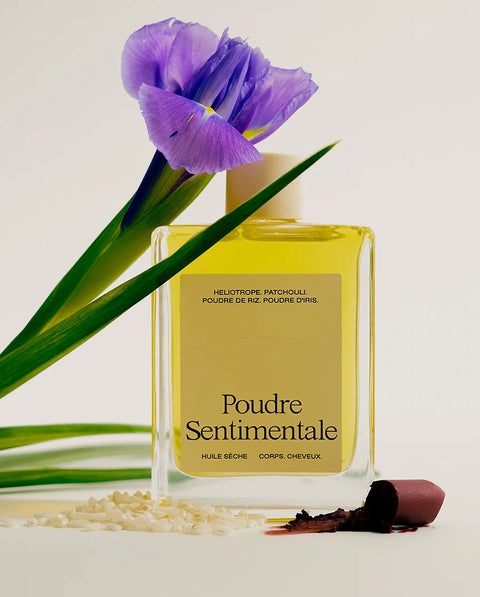 Poudre sentimentale droge olie - met delicaat en poederig parfum