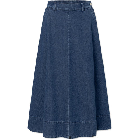Pryma skirt denim maliblue - je nieuwe favoriete jeansrok