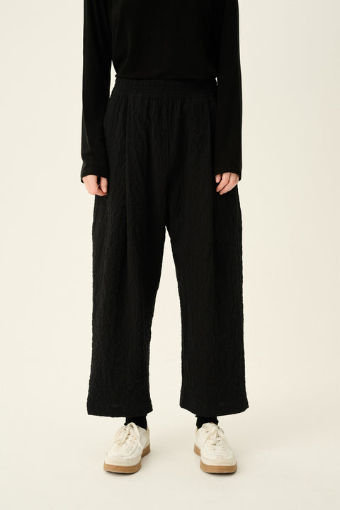 Pia Crushed Cotton - Black