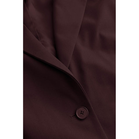 Blazer 'Corella' solid tailoring - aubergine
