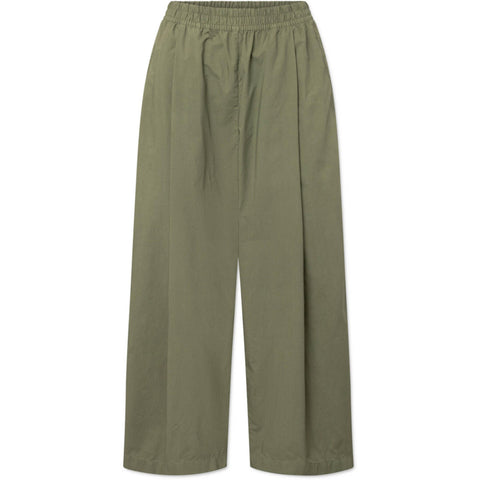 Broek 'Pia' GMTD poplin - moss green