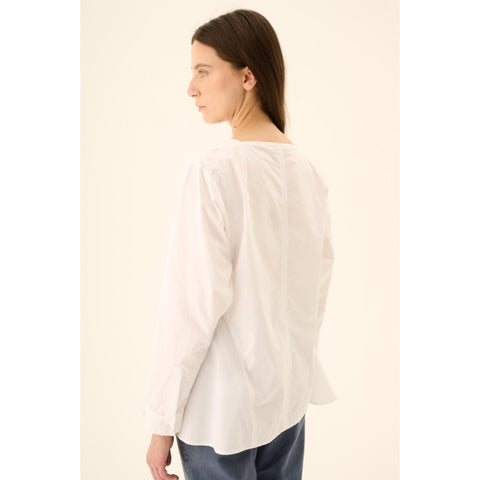 Hemd 'Silja' GMTD poplin - white