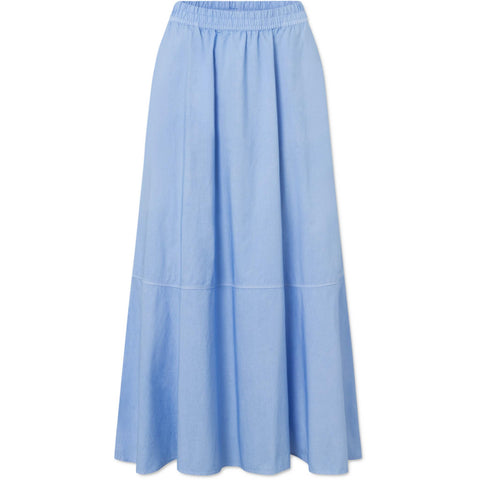 Rok 'Petula' GMTD poplin - della robbia blue