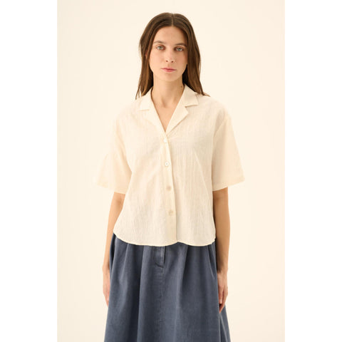 Bloesje 'Saskia' light jacquard - eggshell