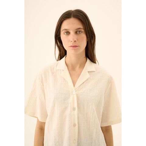 Bloesje 'Saskia' light jacquard - eggshell