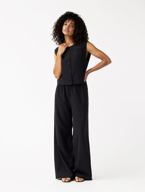 Mouwloos vestje 'Masey' - antraciet