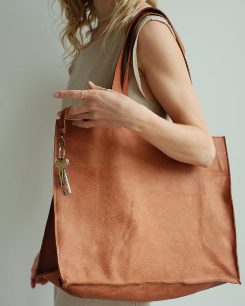 Shopper medium - marrone