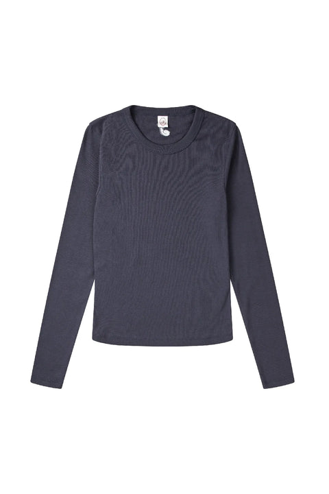 Longsleeve uit biokatoen - navy
